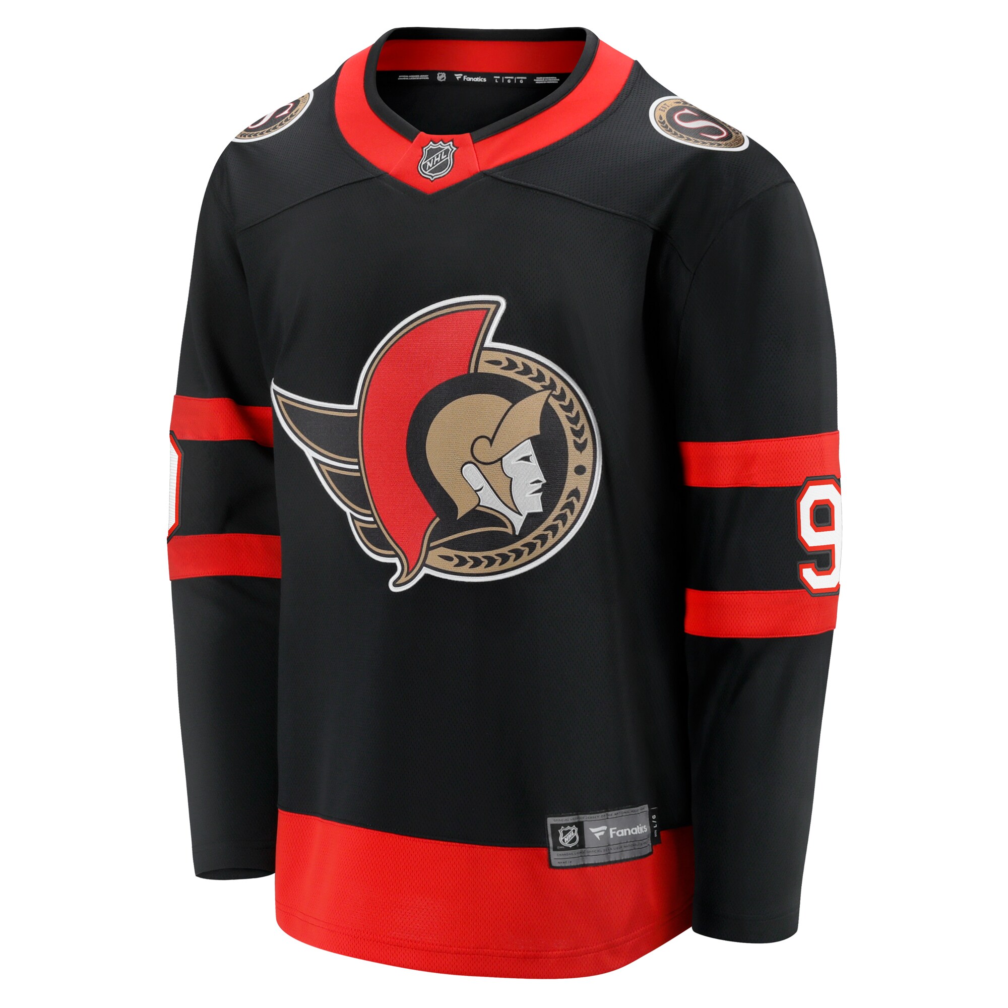 Josh Norris Ottawa Senators Fanatics Home Breakaway Jersey – Black
