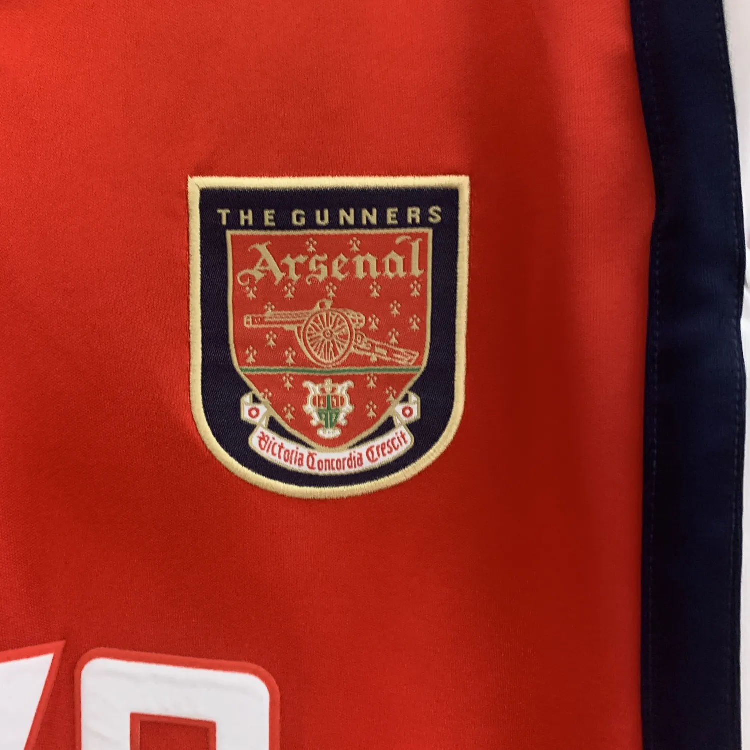 1998/1999 Retro Long Sleeve Arsenal Home Football Shirt 1:1 Thai Quality