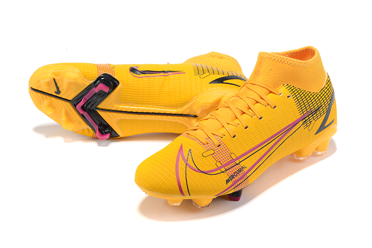 Assassin 14 High Top Socks Knitted Waterproof FG Football Shoes