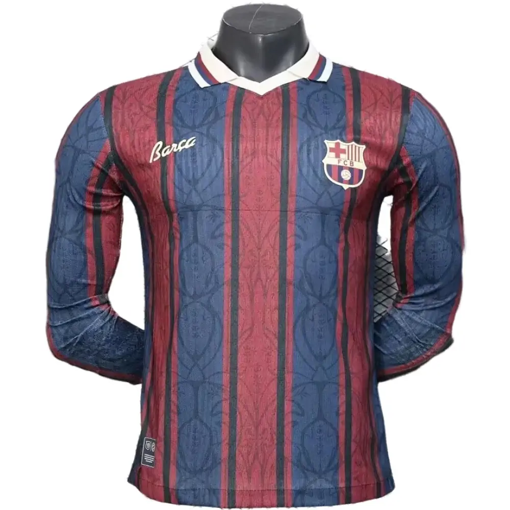 2025-26-Barcelona 125th Anniversary Edition Long Sleeve - Player Edition