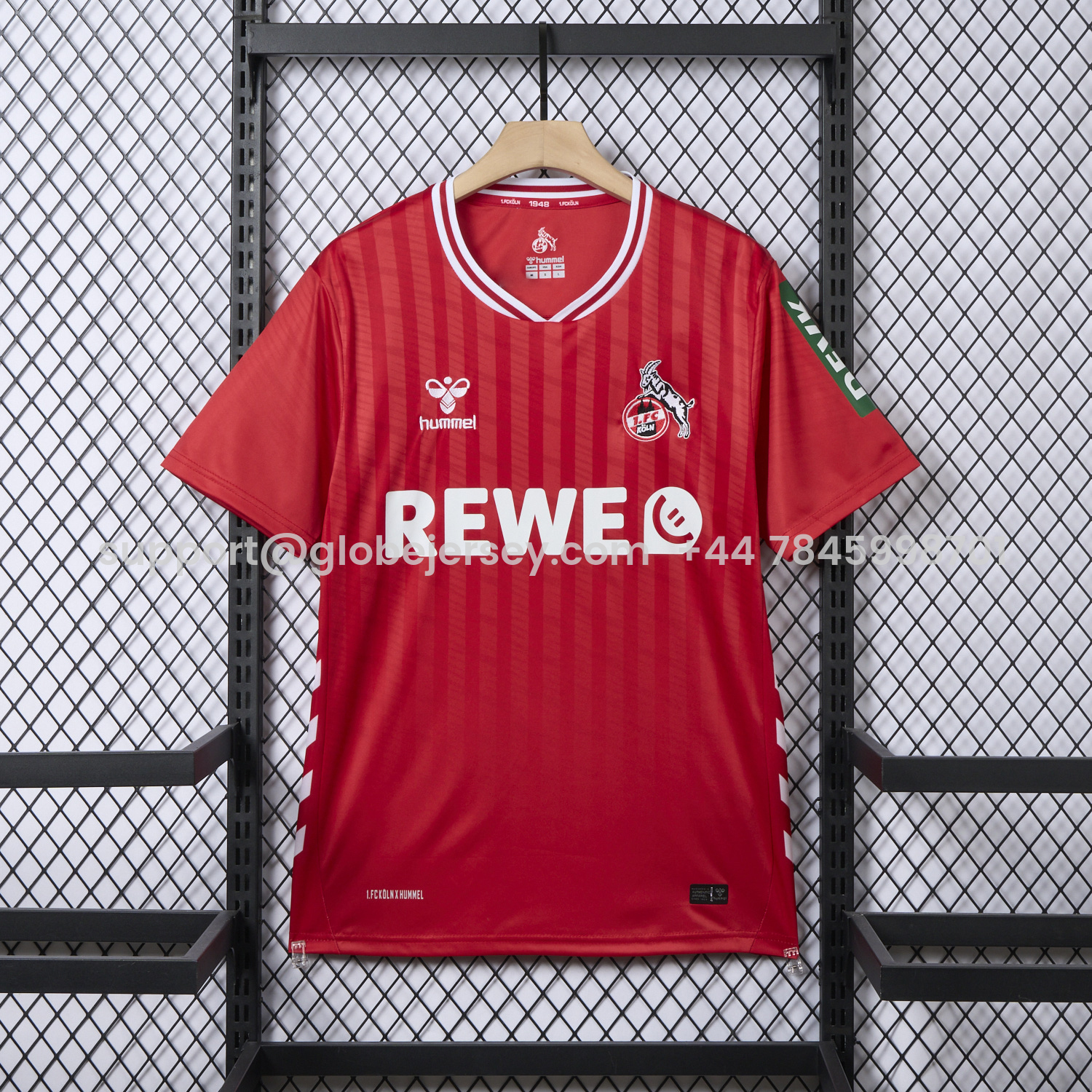 Köln 25-26 Away Red Jersey - Fans Version