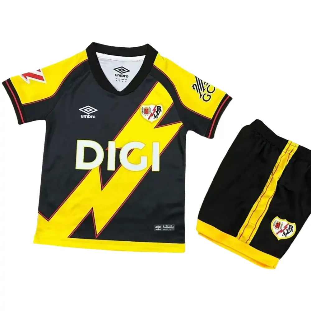 2025/26 Rayo Vallecano Second Away Jersey - Kids Kit
