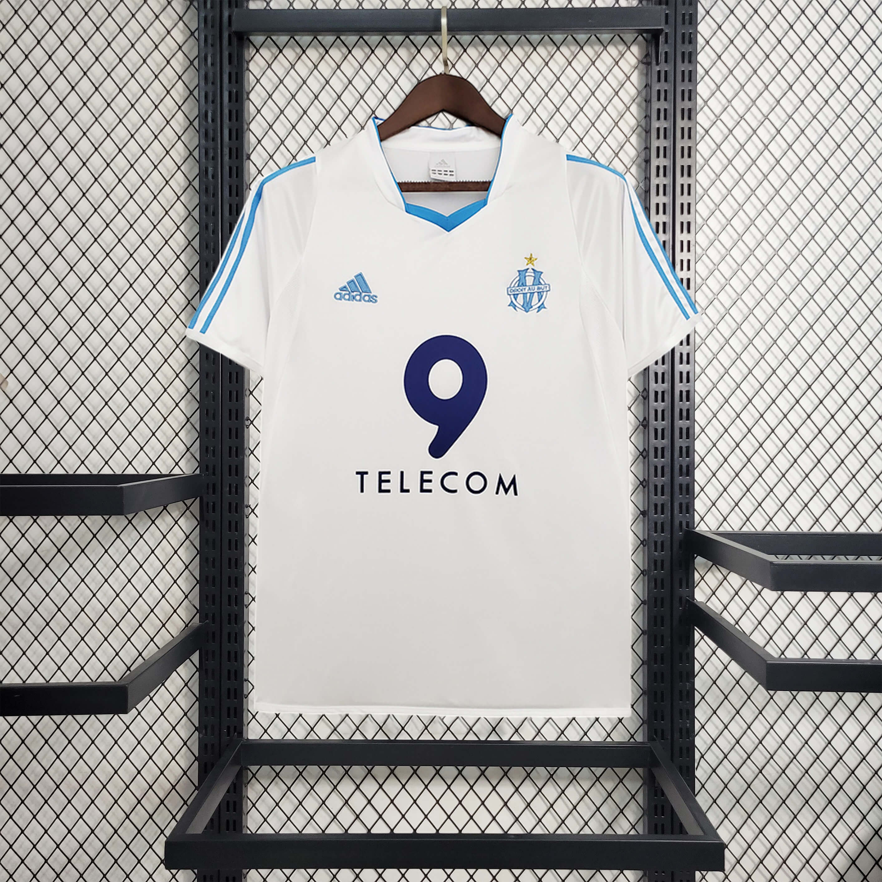 Retro Marseille 2003-04 Home Stadium Jersey