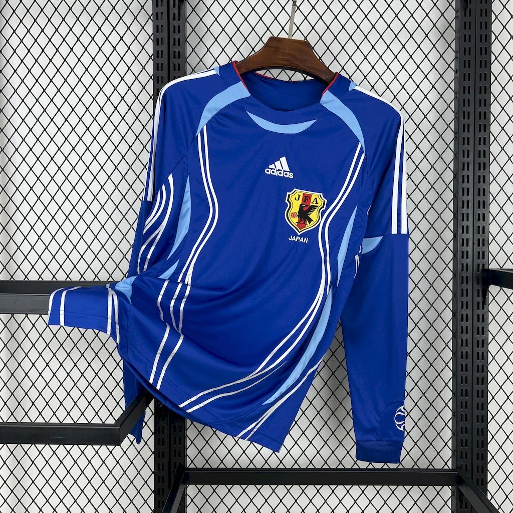 Retro Japan 2006 Home Long Sleeves Jersey