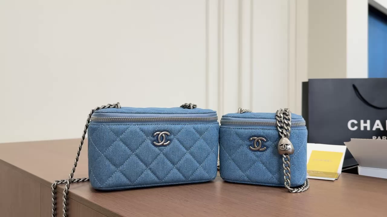 Chanel Box Bag Cosmetic Bag