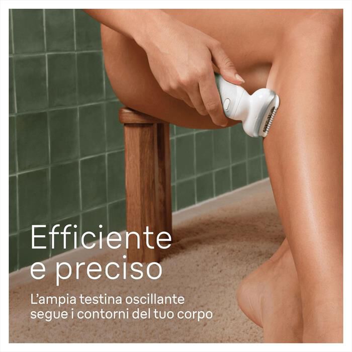 BRAUN - Epilatore SILK-ÉPIL 9 9-061-BIANCO/ARGENTO