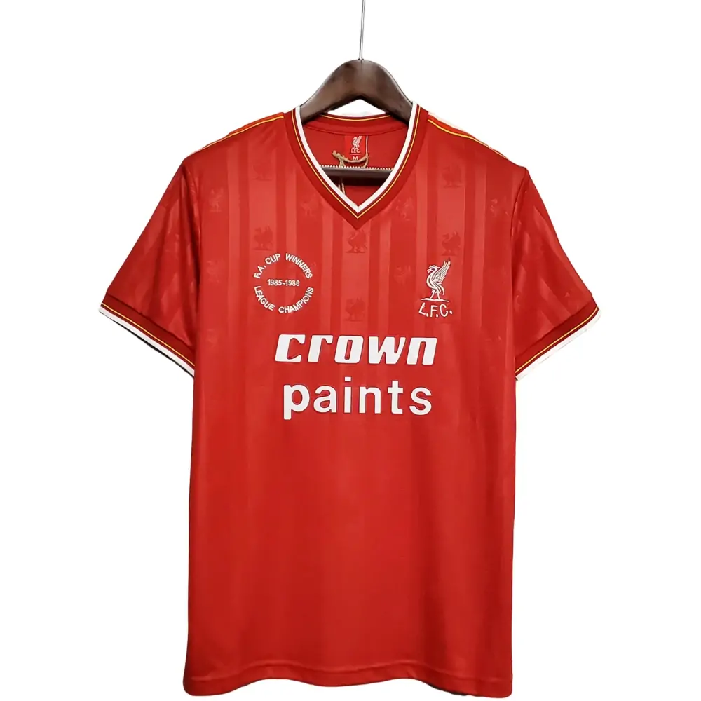 1985/1986 Liverpool Home Retro Shirt - Fans Edition