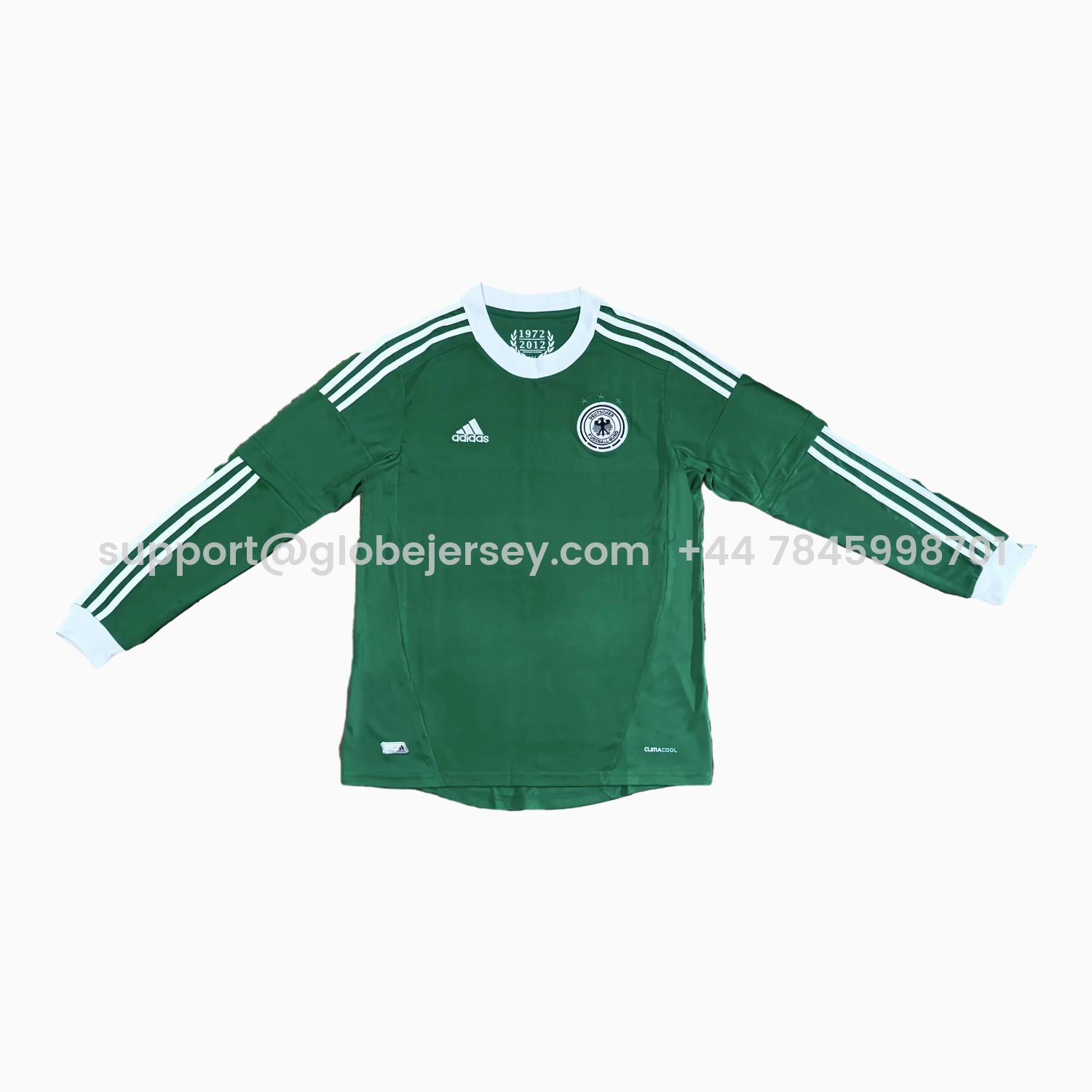 Retro Germany 2012 Away Long Sleeves Jersey