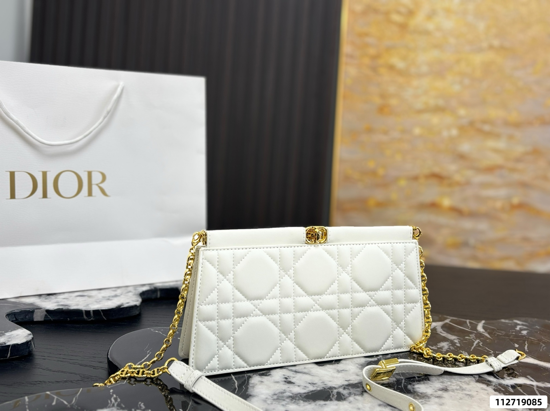 Dior Caro Chain Clutch