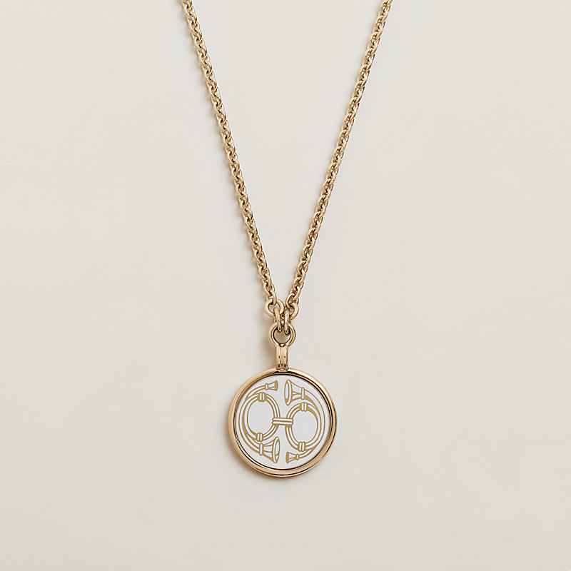 Medaille Bijou Deux Cors necklace, small model