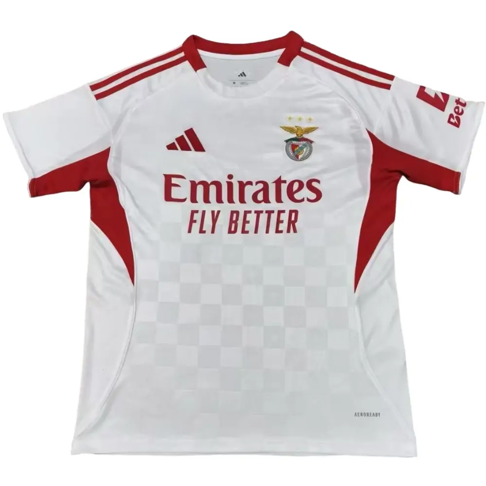 2025-26 Benfica Away Short Sleeve Jersey - Fan Edition
