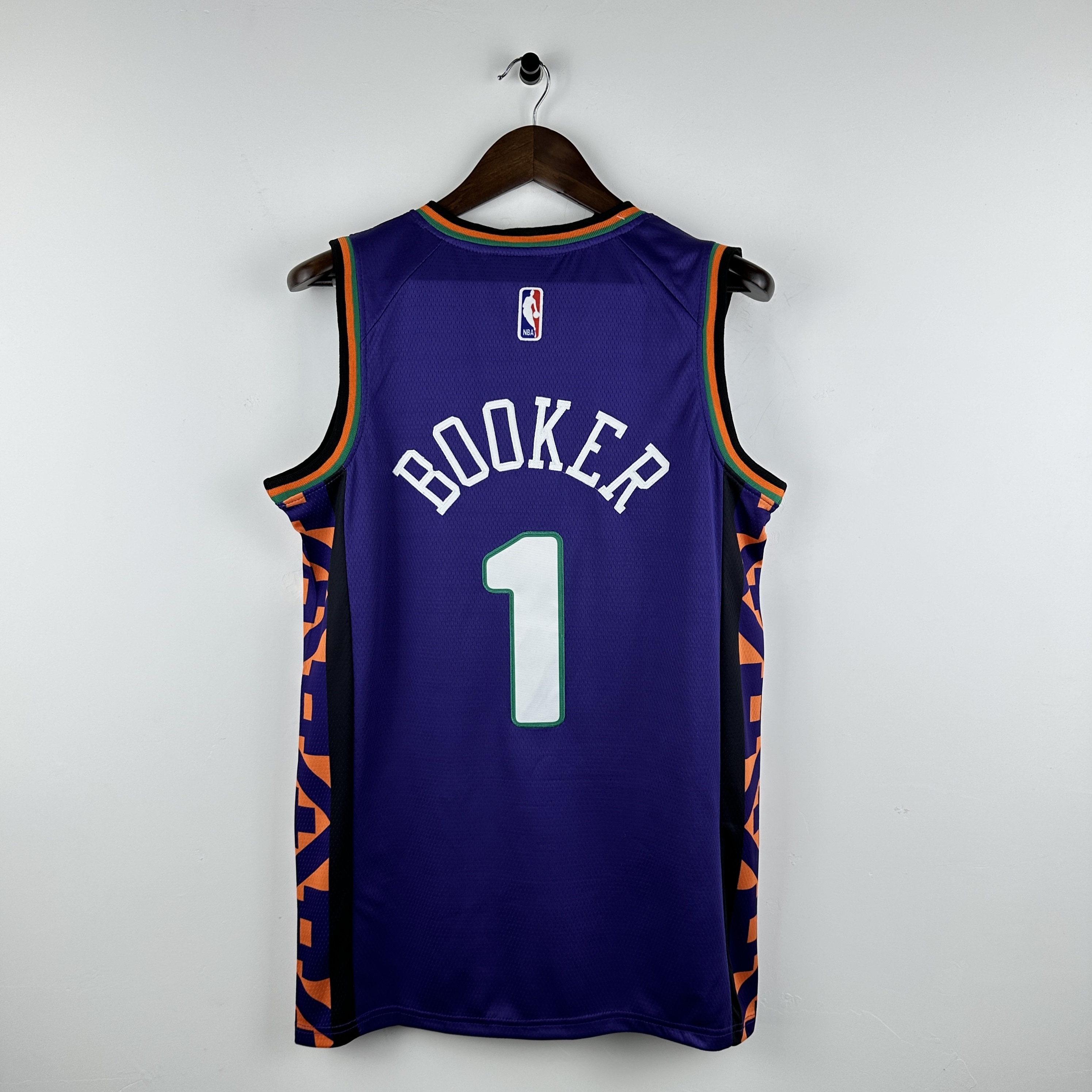 Embroidered 25th Season Suns City Edition No. 1 Booker