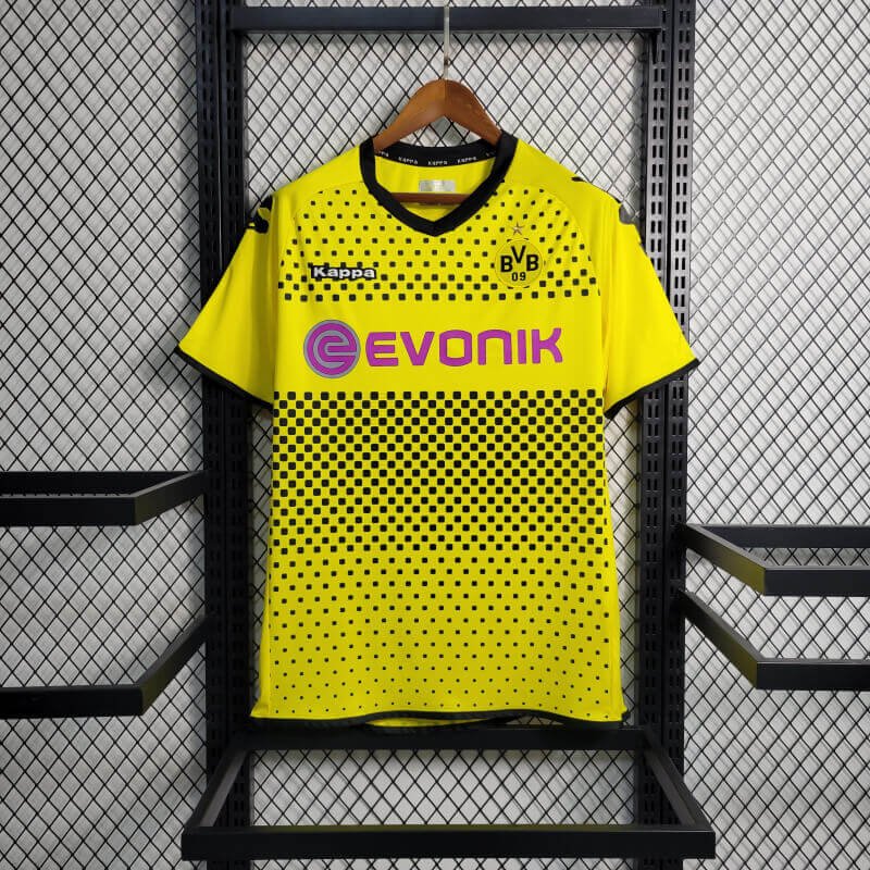 2011/2012 Retro Dortmund Home Football Shirt