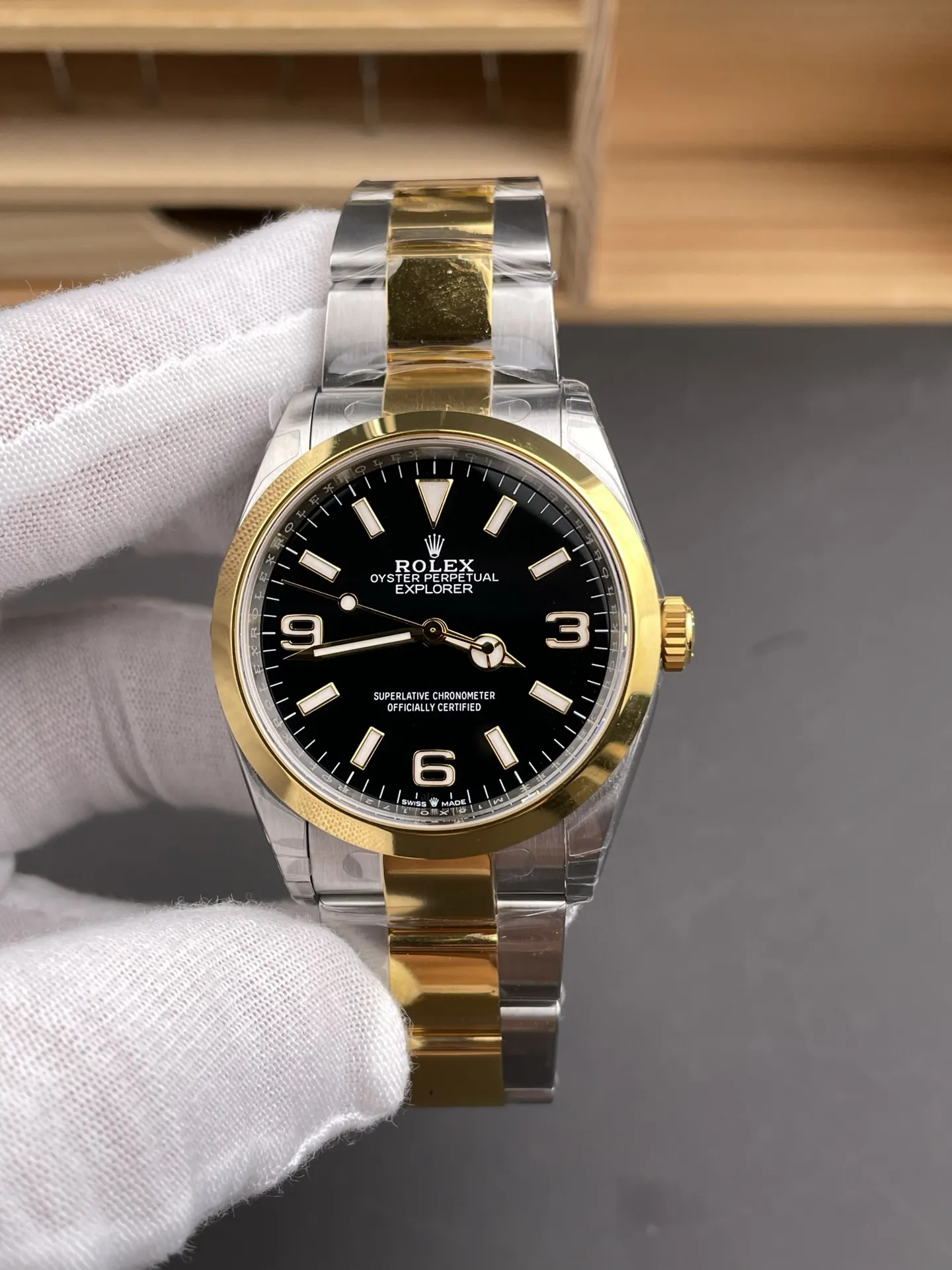 Rolex Explorer Two-Tone 36mm