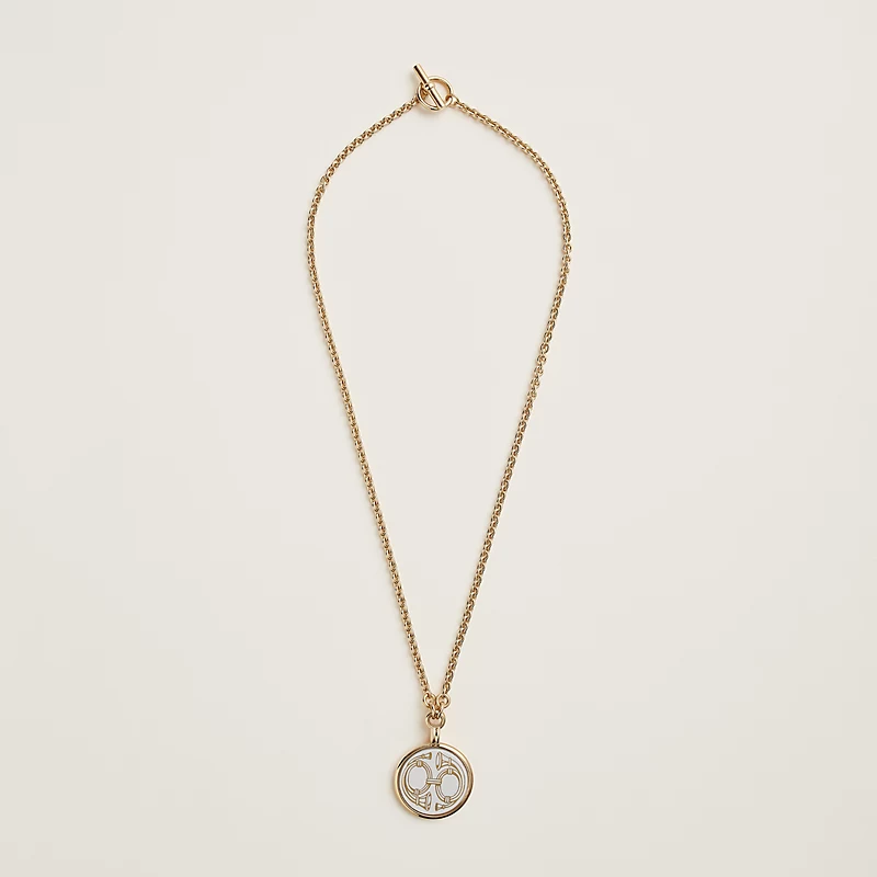 Medaille Bijou Deux Cors necklace, small model
