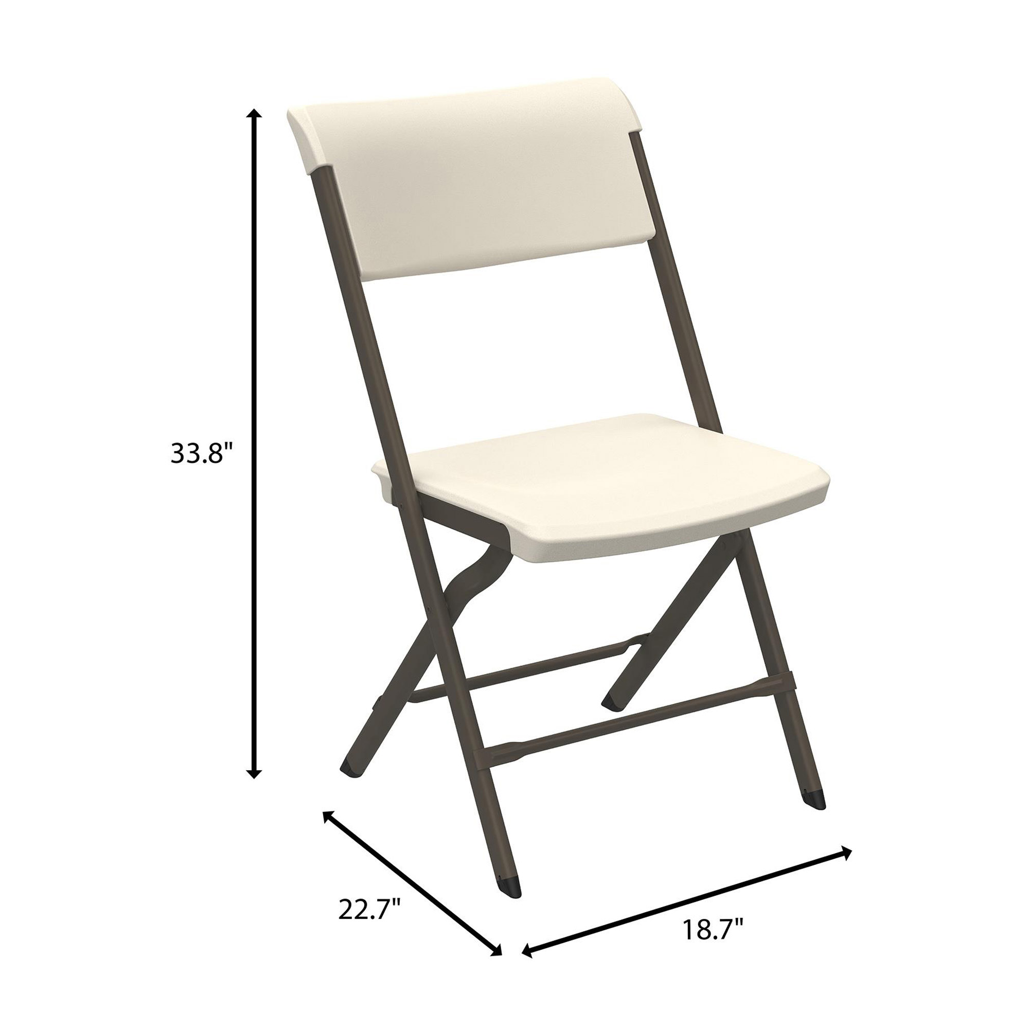 Lifetime Commercial Folding Chair 4-pack