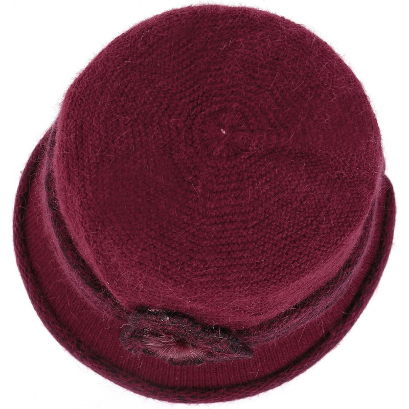 Fashion Women Flower Cloche Caps