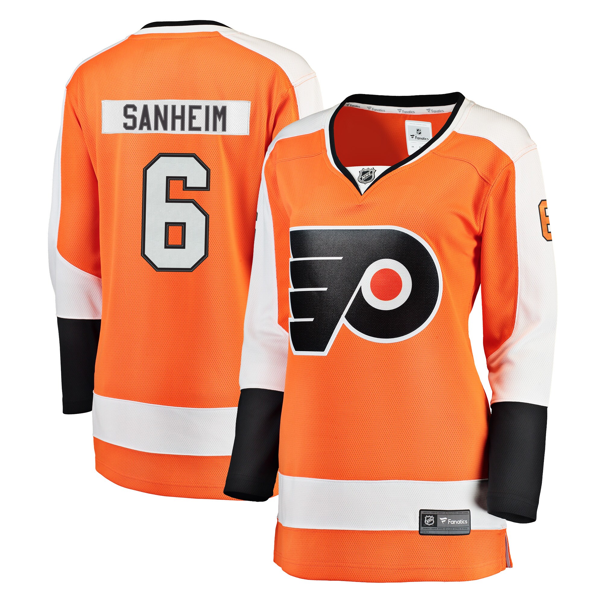 Travis Sanheim Philadelphia Flyers Fanatics Women’s Breakaway   Jersey – Orange