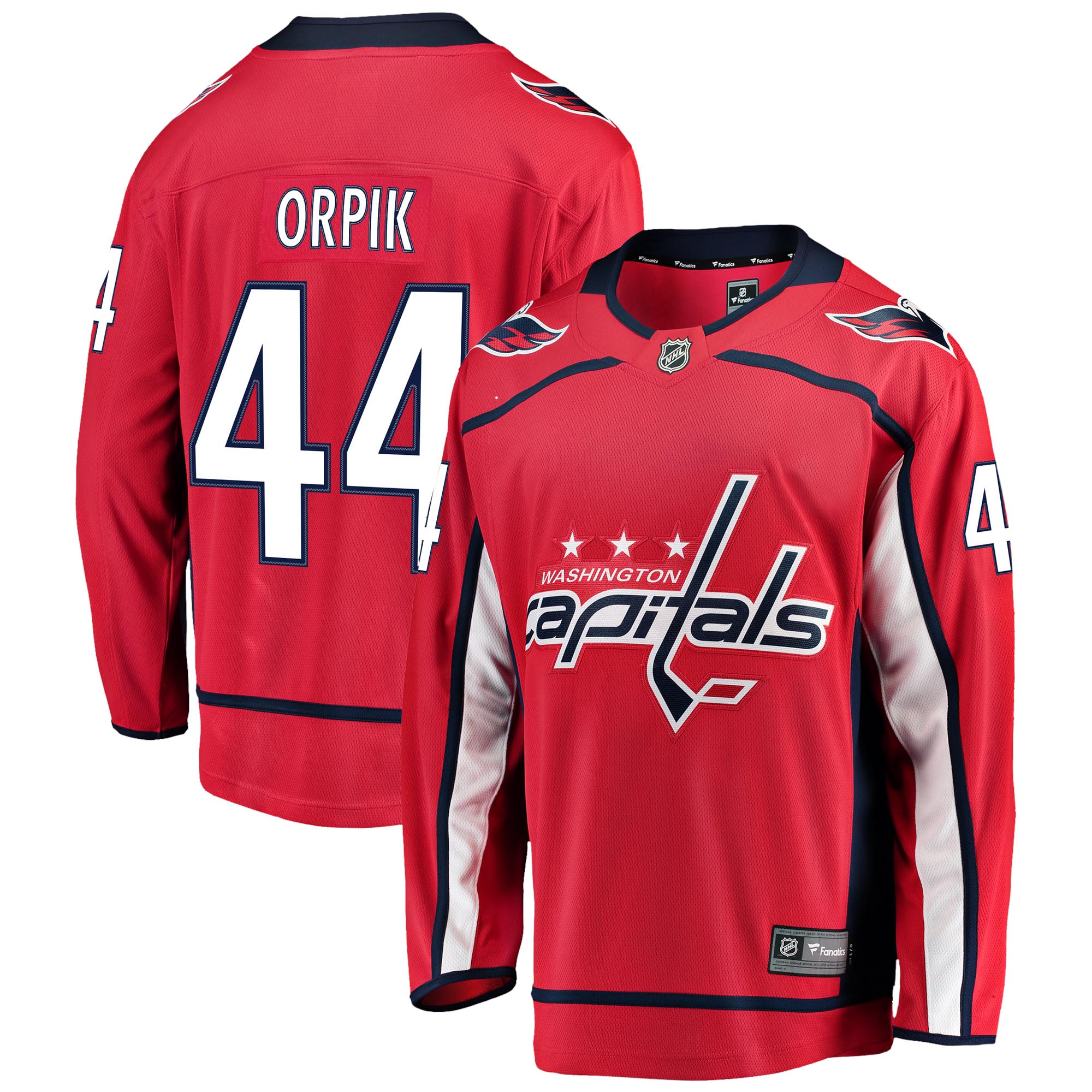Brooks Orpik Washington Capitals Fanatics Breakaway Home   Jersey – Red