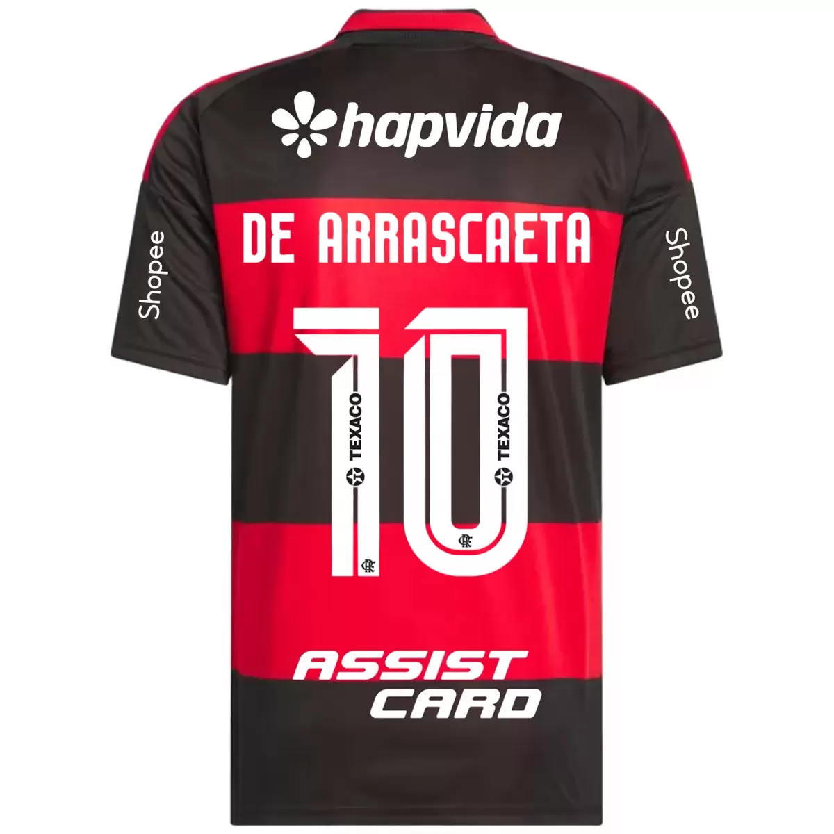De Arrascaeta #10 CR Flamengo Home Soccer Jersey 2026/27