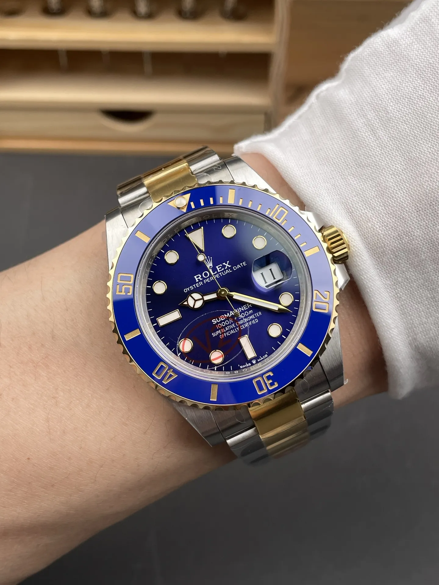 Rolex Submariner 186 G Blue 41mm