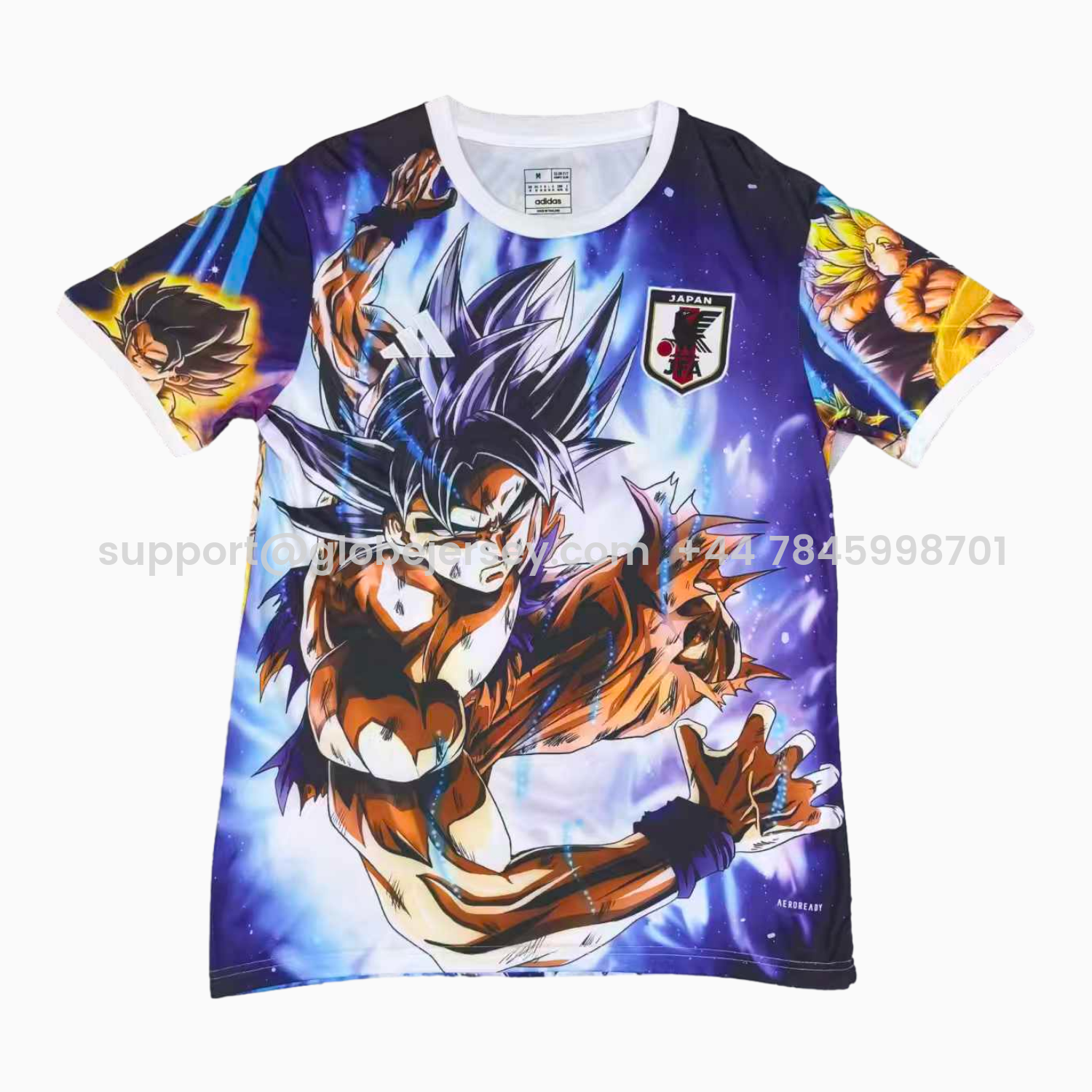 Japan 25-26 Goku's Battle Form Special Jersey - Fans Version