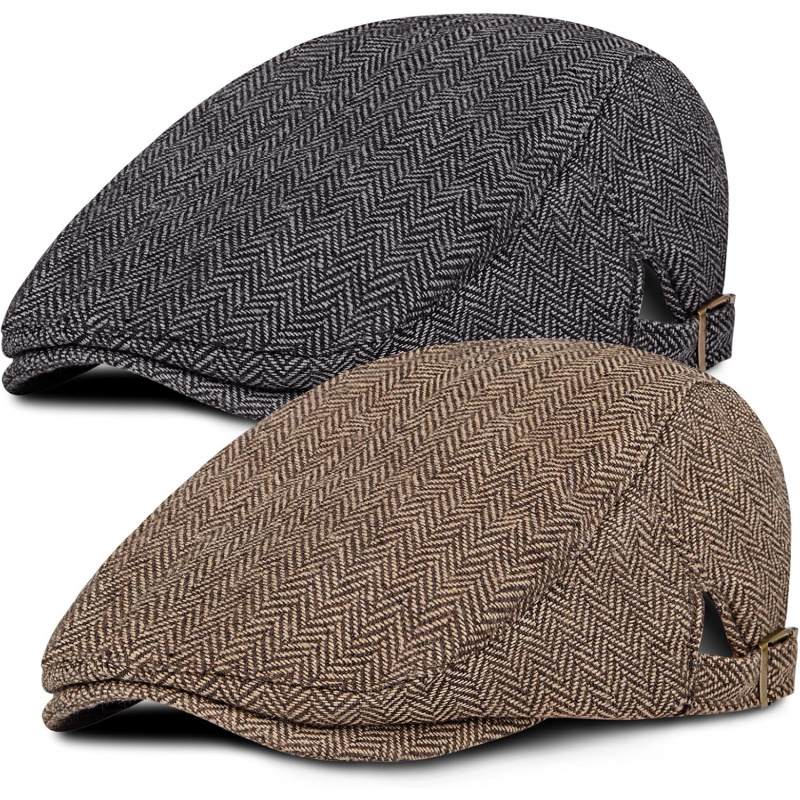 Fashion 2 Pack Newsboy Cap for Men