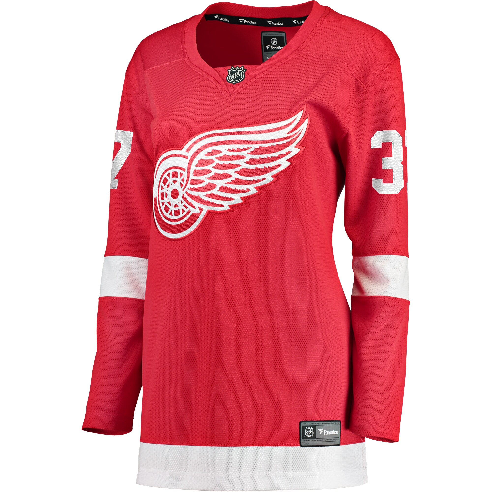 J.T. Compher Detroit Red Wings Fanatics Women’s Home Breakaway   Jersey – Red