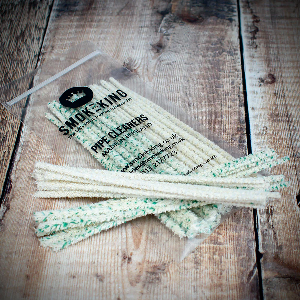 Smoke-King Tobacconist Mixed Soft & Bristle Conical Pipe Cleaners - Pack of 50