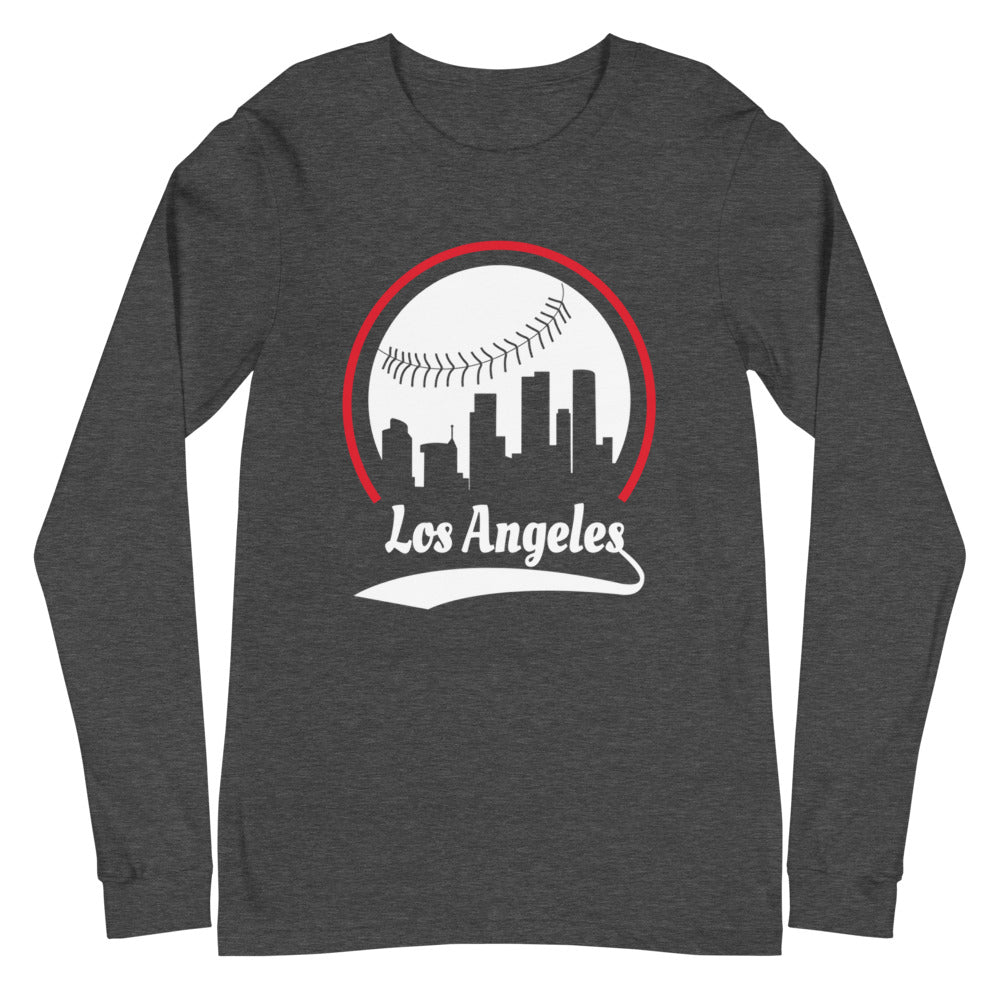 Unisex Los Angeles Dodgers Baseball Long Sleeve Tee Shirt
