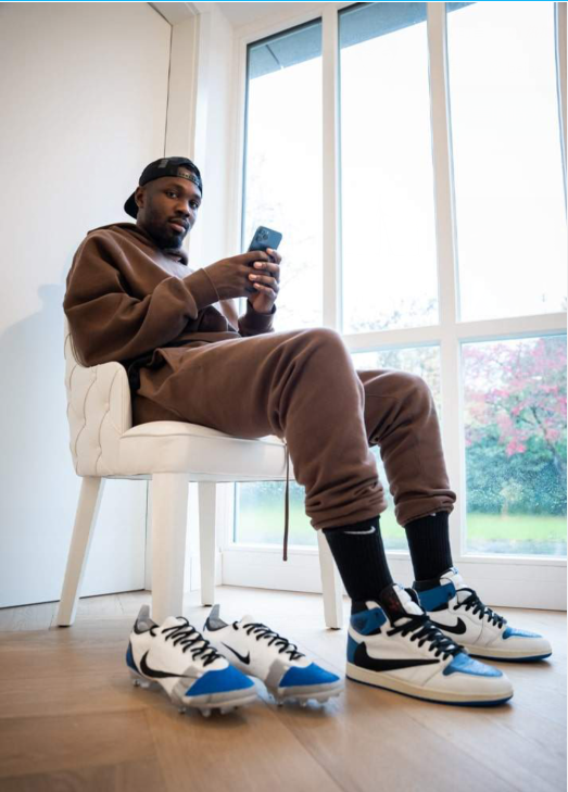 Assassin XIV Marcus Thuram customized low-top waterproof knitted FG football shoes