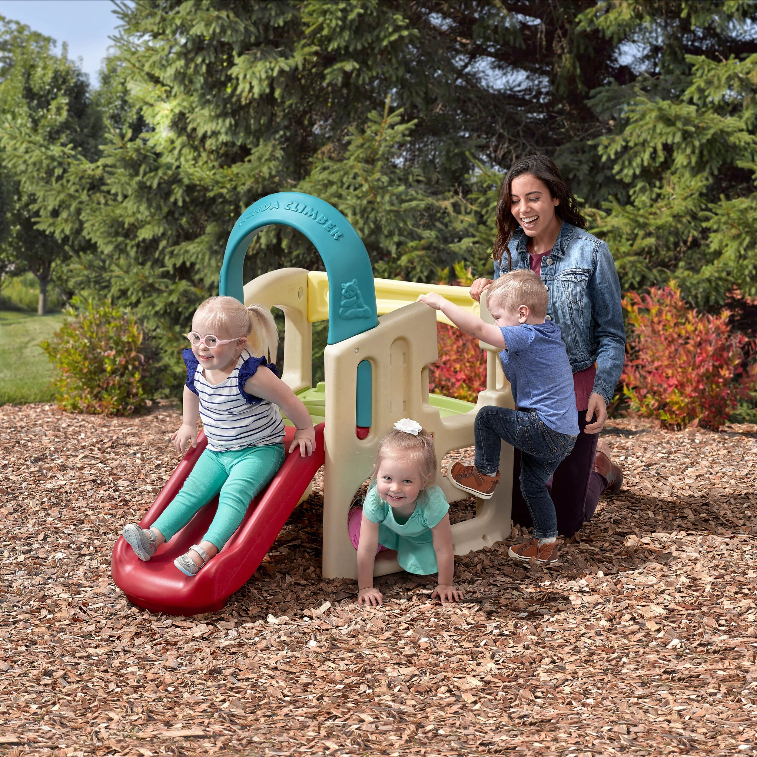 Step2 Panda Climber Outdoor Playset with Slide Toddler