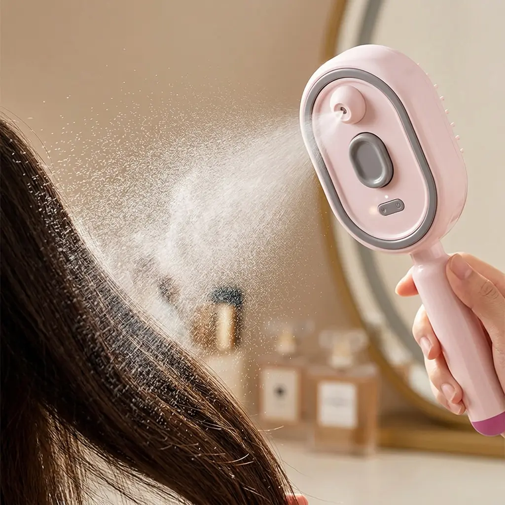 Multi-Function Hair Mist Spray Comb