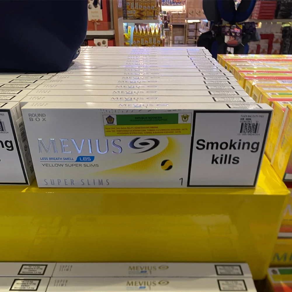 Mevius Yellow Super Slims