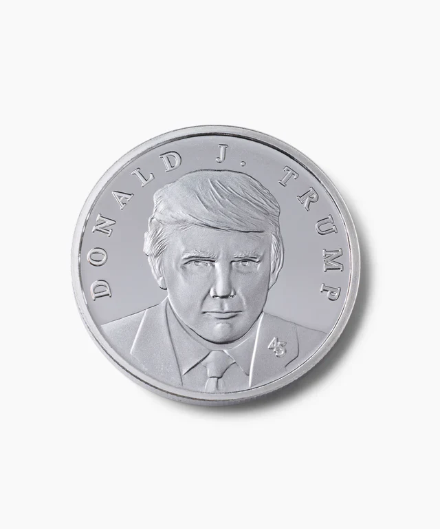 President Trump First 2025 Edition Silver Medallion!