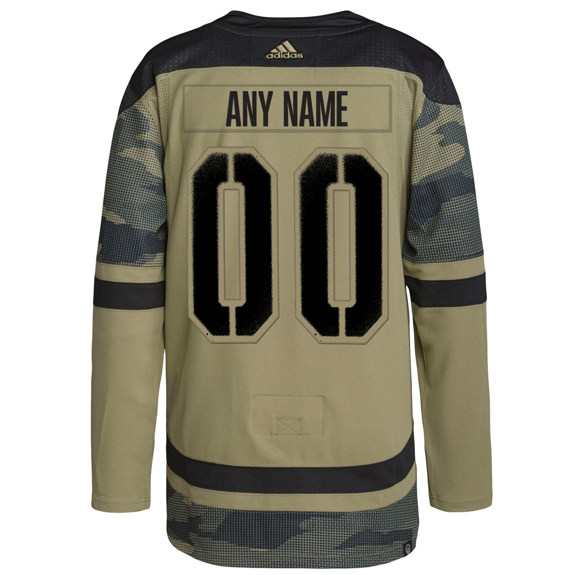 Chicago Blackhawks  Military Appreciation Team  Custom Practice Jersey – Camo