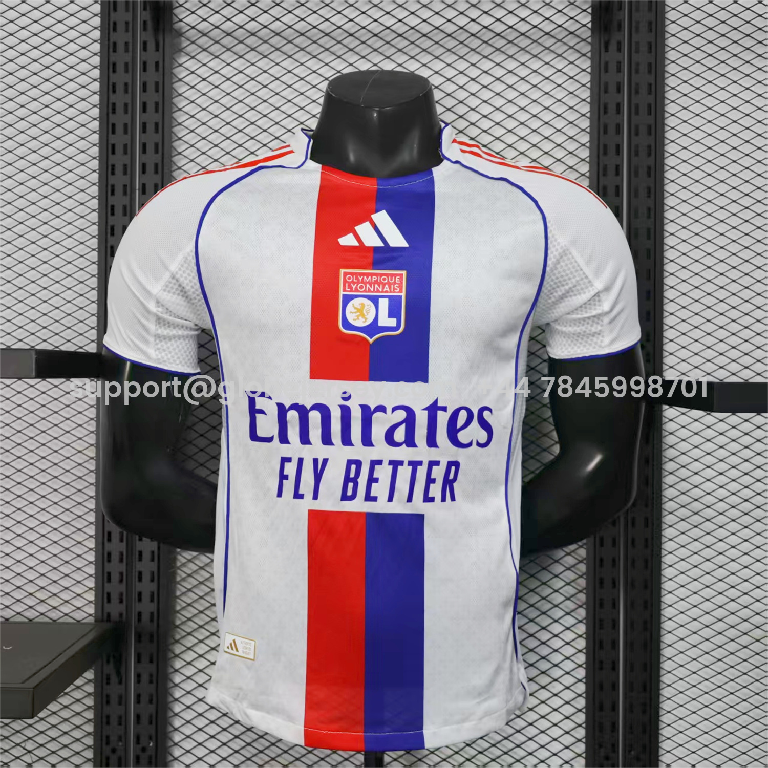 Olympique Lyonnais Lyon 25-26 Home White Jersey - Player Version