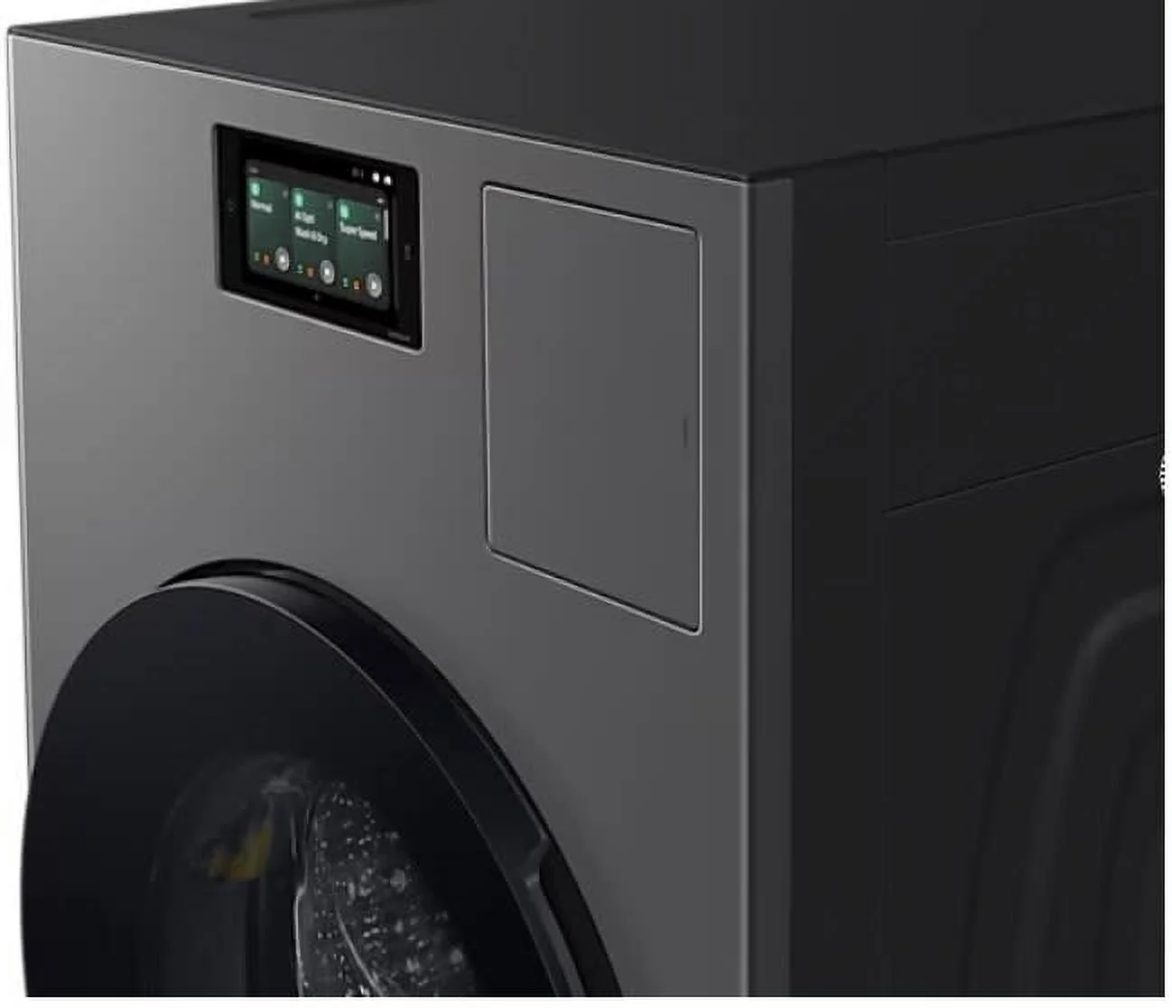 27 Inch Smart Front Load Washer/Dryer Combo with Ventless Heat Pump, 5.3 cu ft Capacity, Opti Wash
