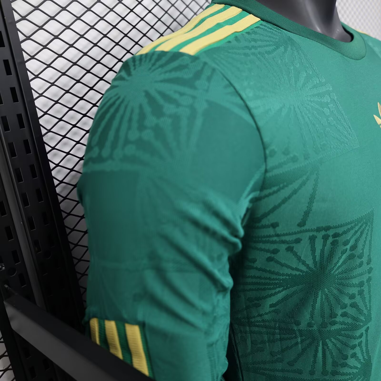 2025 Long Sleeve Player Version Mexico Special Edition Gold Cup Green Football Shirt 1:1 Thai Quality