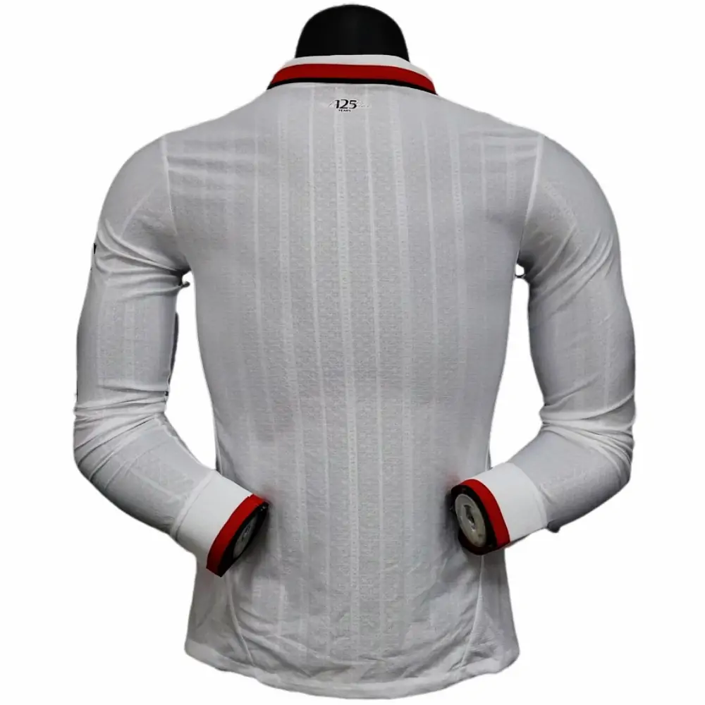 2025-26 New Season AC Milan Away Long Sleeve Jersey - Player Edition