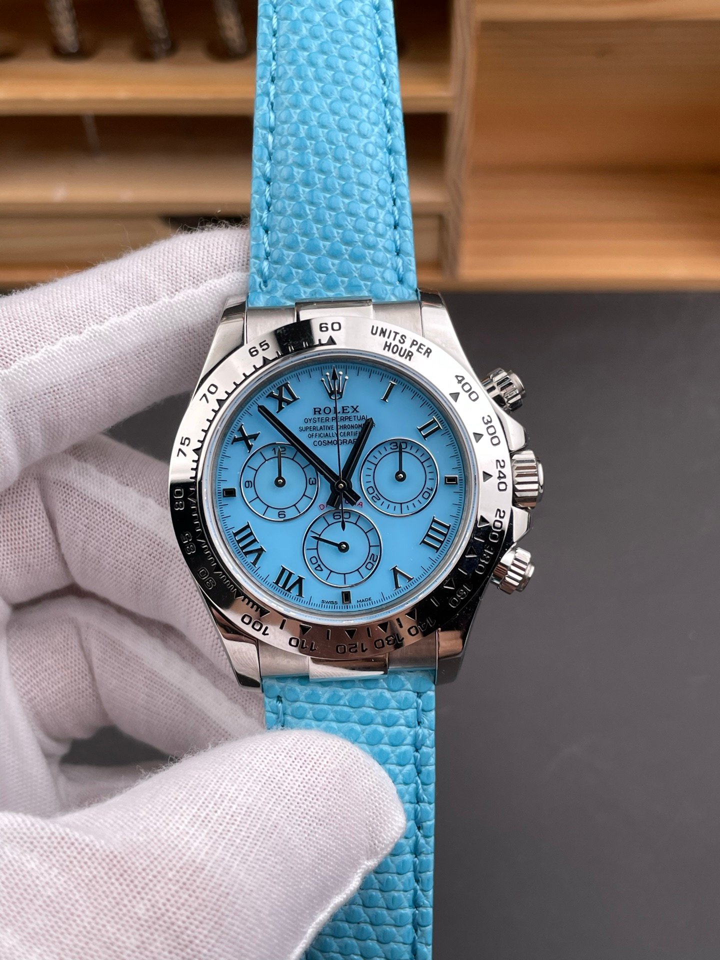 Rolex Daytona Four Beauties Blue MOP