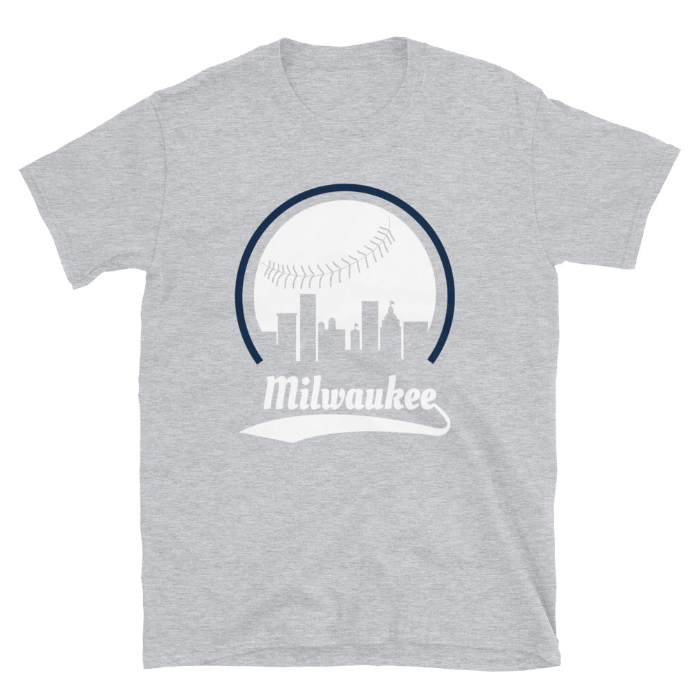 Unisex Milwaukee Brewers Baseball Tee Shirt
