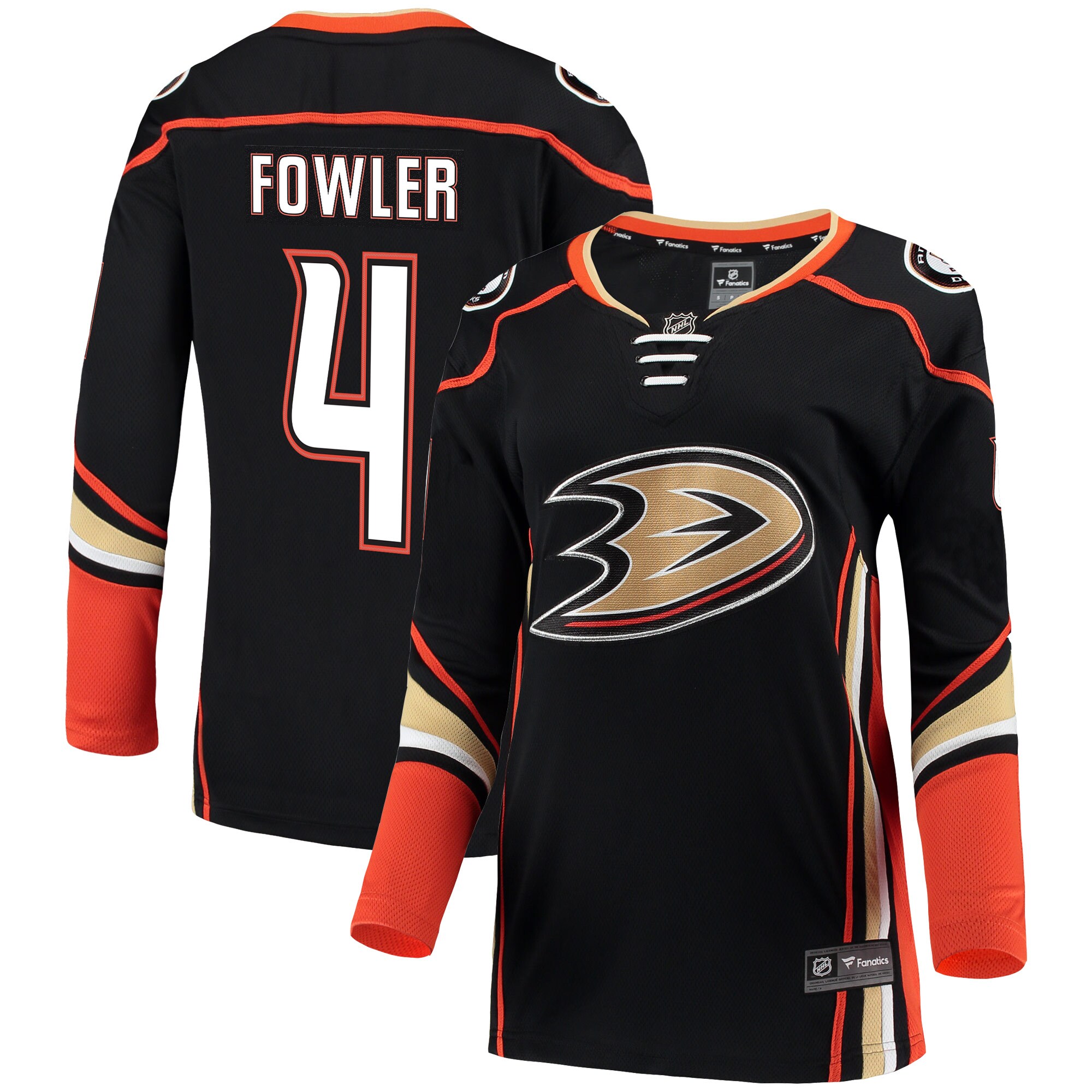 Cam Fowler Anaheim Ducks Fanatics Women’s Breakaway Jersey – Black
