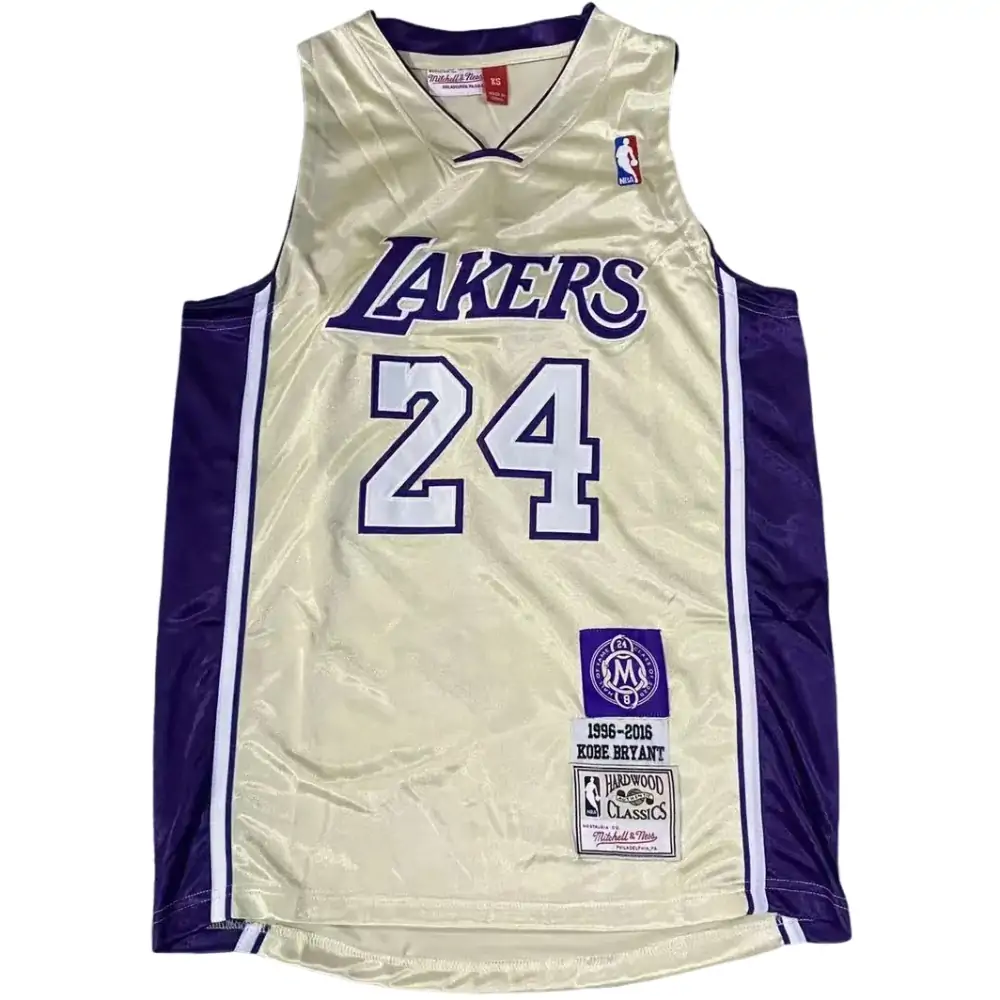 MN Retro Jersey Lakers Hall of Fame Commemorative Jersey No. 24 Kobe