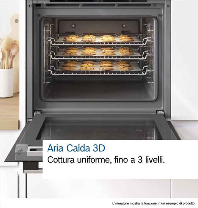 BOSCH - Forno multifunzione HBF011BA2 Classe A-Nero