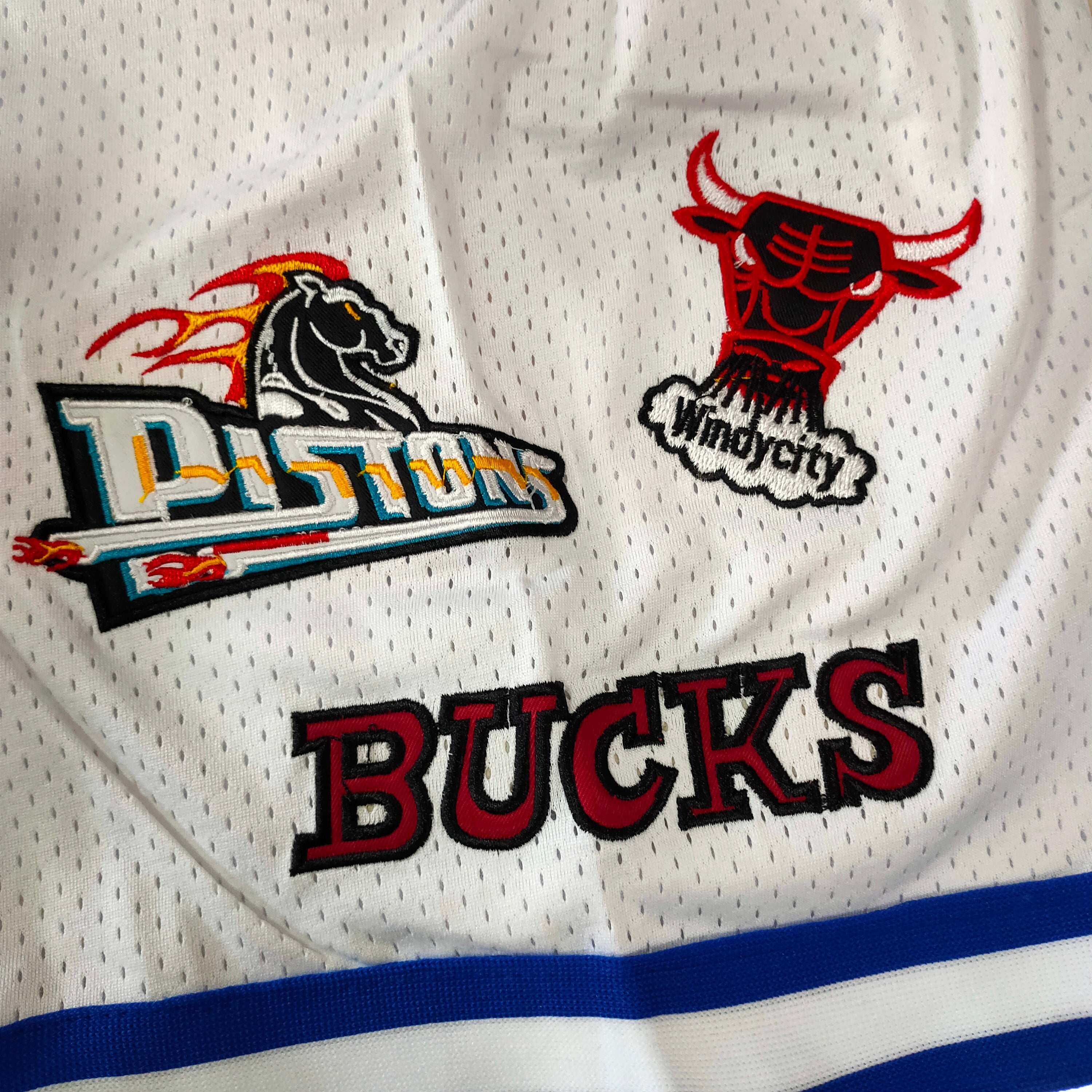 2024 NBA All-Stars Eastern White Full Density Embroidered Pocket Pants