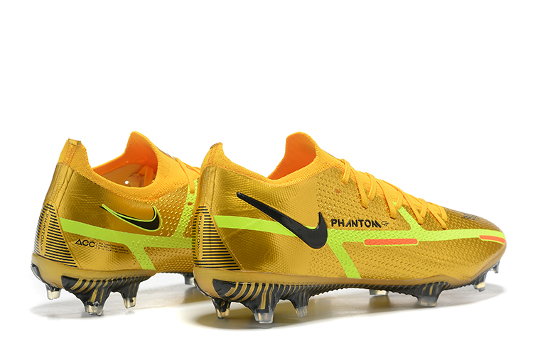 Shock Wave series low-top Phantom GT2 waterproof Recharge all-knit FG football shoes Nike Phantom GT2 Elite FG