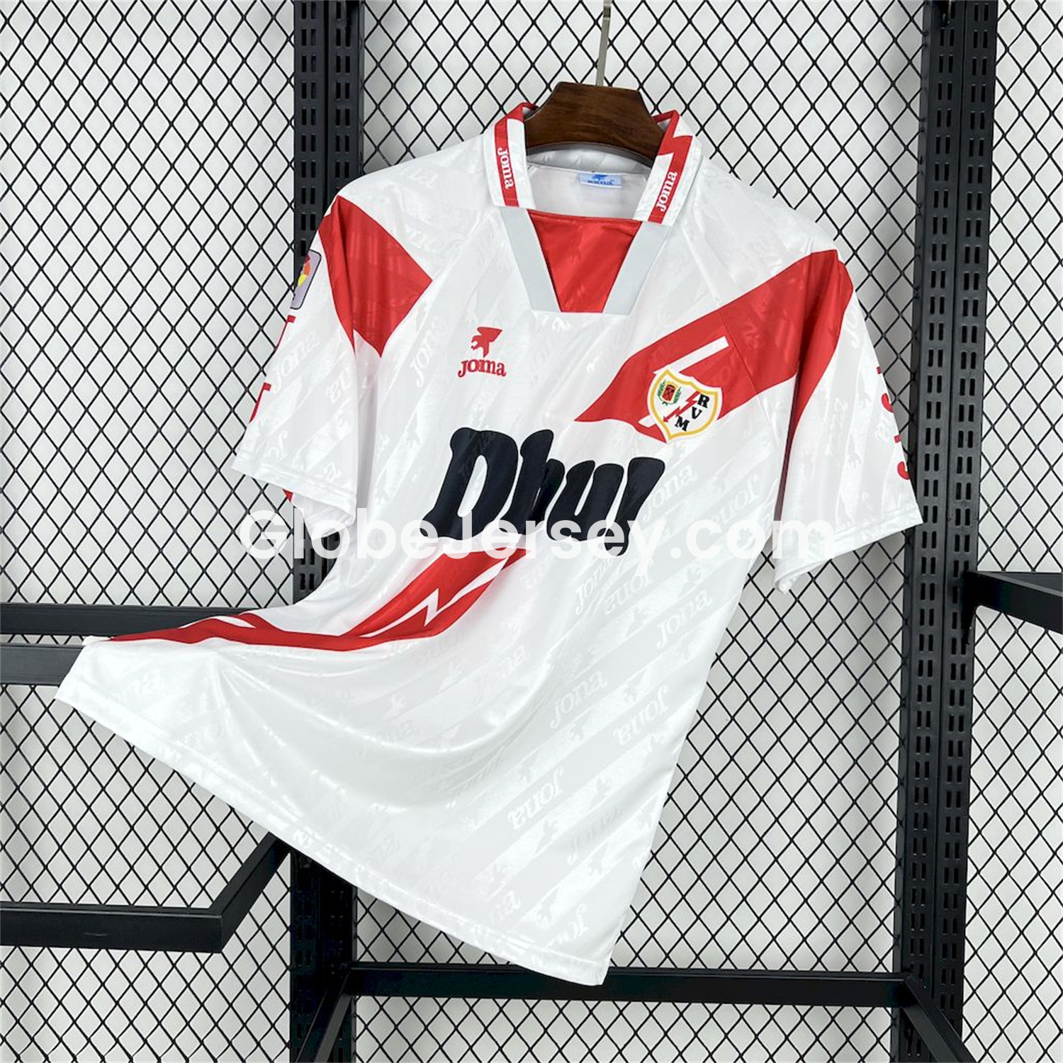 Retro Rayo Vallecano 1994-95 Home Jersey