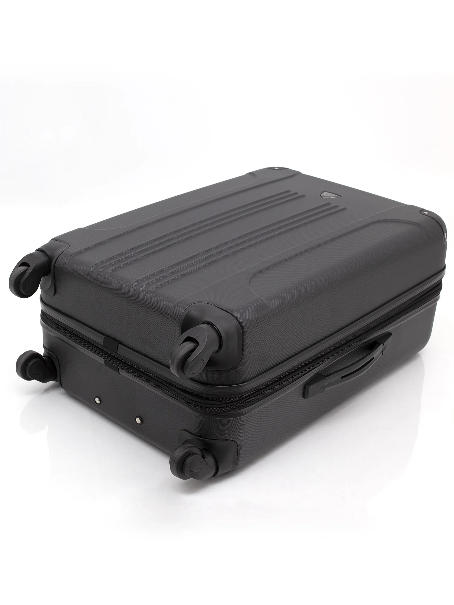 Travelers Club Chicago 3-Piece ABS Expandable ABS Travel Set - Silver