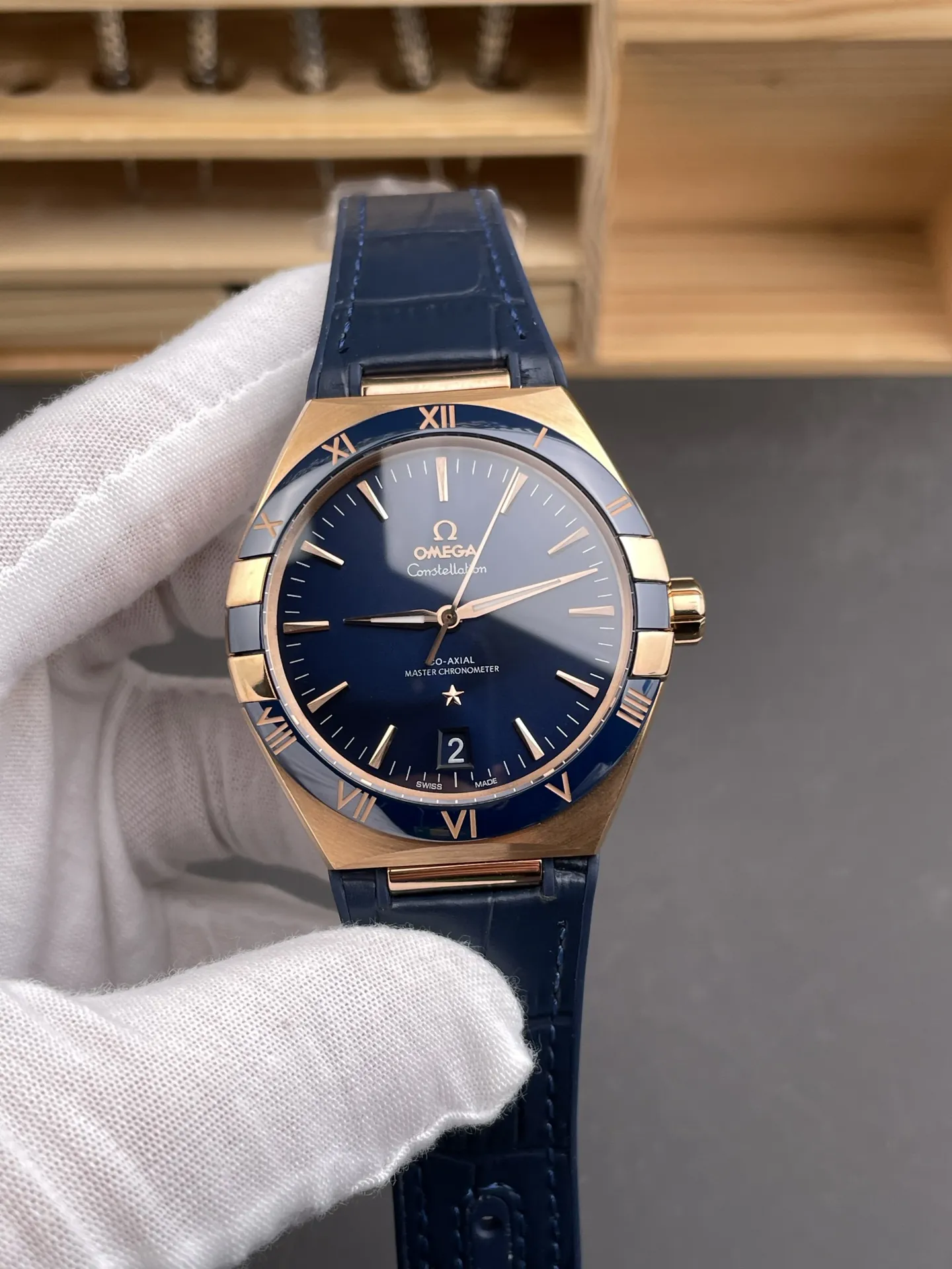 Omega Constellation Rose Gold 41mm